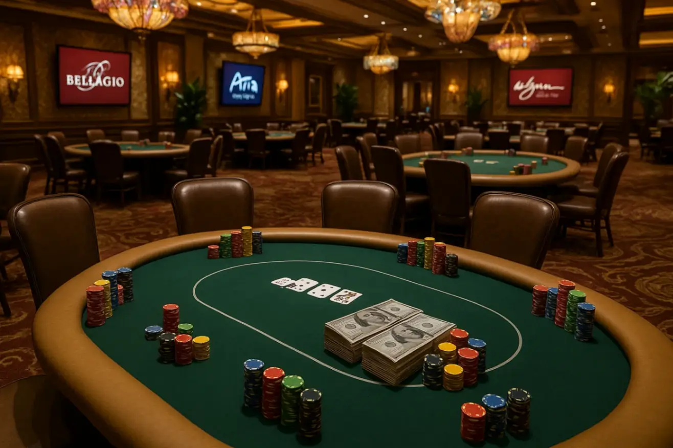 Еженедельные турниры Bellagio Poker Room: расписание и советы